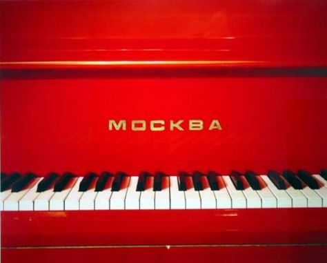 Andrew Moore, Red Piano, 2003 Red Piano, Andrew Moore, Red Bill, Loving Him Was Red, Red Ochre, Red Pictures, Red Cottage, Photography Artist, Piano Keys