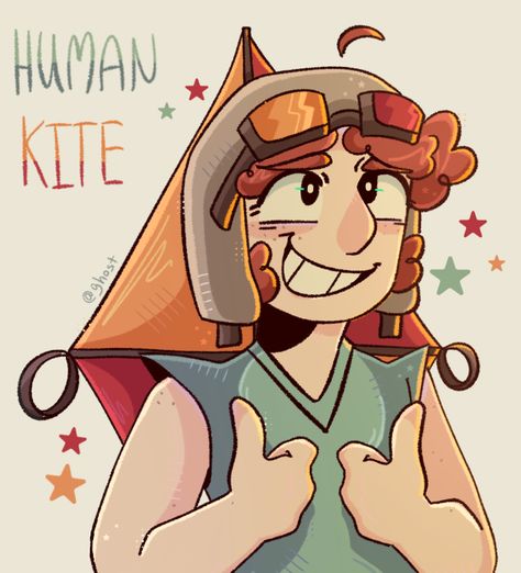 Human Kite Fanart, Human Kite South Park, Kite Fanart, Human Kite, Kyle South Park, Style South Park, North Garden, Kyle Broflovski, South Park Characters