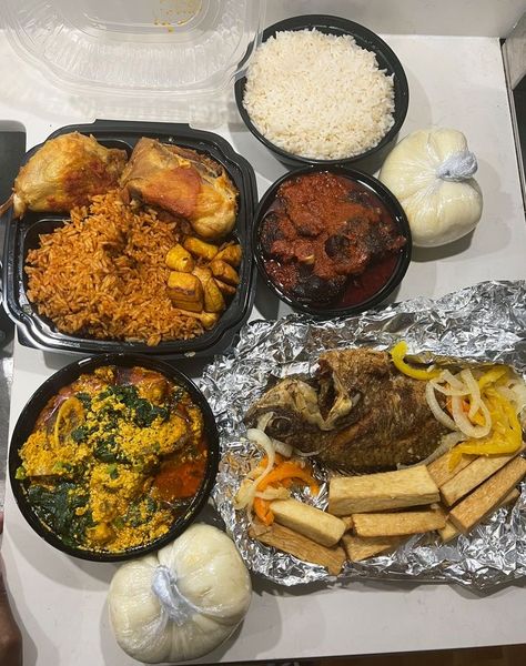 Yoruba Food, Soul Food Dinner, Delicacy Food, Food Is Fuel, African Food, Food Obsession, Interesting Food Recipes, Pretty Food, Traditional Food