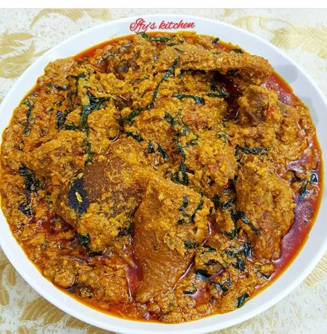 Nigerian Meals, Egusi Soup Recipes, Nigeria Food, Ghanaian Food, African Recipes Nigerian Food, Nigerian Recipes, West African Food, Africa Food, African Cooking