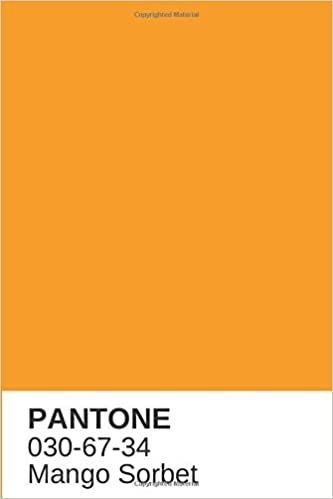 Mango Color Palette, Orange Pantone Color, Orange Pantone, Color Journal, Mango Color, Pantone Colour Palettes, Mango Sorbet, Coloring Journal, Fashion Trend Forecast