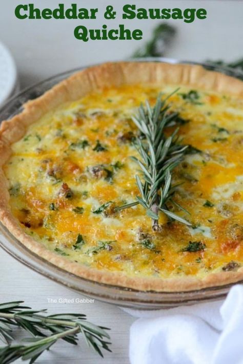 Quiche Sausage, Quiche Brunch, Breakfast Quiche Sausage, Sausage Quiche Recipes, Morning Treats, Sausage Quiche, Sausage Dinner, Breakfast Quiche Recipes, Pork Recipes For Dinner