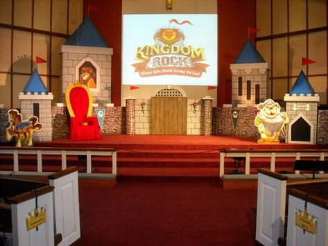 Vbs Armor Of God, Medieval Vbs, Keepers Of The Kingdom Vbs, Kingdom Rock Vbs, Castle Vbs, Vbs Decorating Ideas, Keepers Of The Kingdom, Kingdom Vbs, The King Is Coming