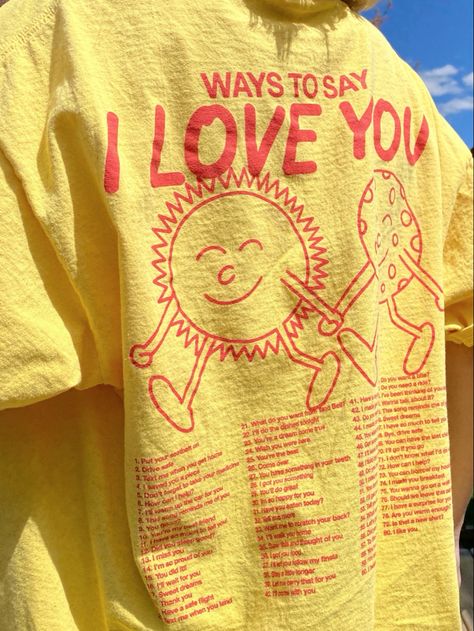 Lonely ghost, lonely ghost outfit, yellow tee, graphic tee outfit, summer vibes, summer aesthetic, #lonelyghost Graphic Tee Outfit Summer, Ghost Outfit, Graphic Tee Outfit, Lonely Ghost, Cute Middle School Outfits, Merch Tee, Outfit Yellow, Middle School Outfits, Say Love You