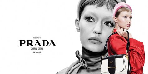 Prada- HarpersBAZAAR.com Prada Belt, Freja Beha Erichsen, Fashion Ads, Liu Wen, Bardot Style, Fashion Promotion, Fashion Campaign, Vintage Prada, Beginner Photo Editing