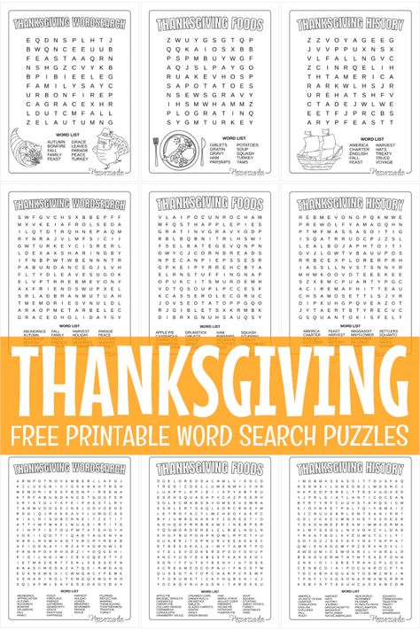 Free Printable Thanksgiving Word Search Puzzles for Kids Thanksgiving Logic Puzzles Free, Thanksgiving Crossword Free Printable, Thanksgiving Puzzles Free Printable, Free Word Search Puzzles Printables, Kids Word Search Free Printable, Free Word Search Printables, Thanksgiving Word Search Free Printable, Free Thanksgiving Word Search, Thanksgiving Free Printables