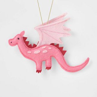 Fuzzy Dragon, Dragon Christmas, Geek Christmas, Felt Dragon, Felt Ornaments Patterns, Christmas Dragon, Unicorn Ornaments, Felt Crafts Patterns, Rustic Ornaments