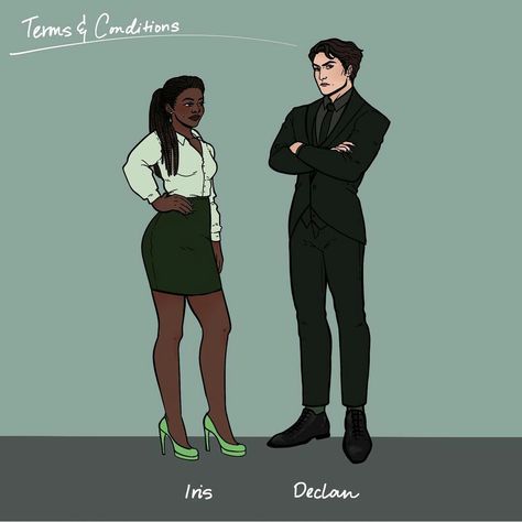 Declan Kane And Iris Fanart, The Fine Print Lauren Asher Fan Art, Declan And Iris Fanart, Dreamland Billionaires Fanart, The Dreamland Billionaires, Terms And Conditions Fanart, The Fine Print Fanart, Iris And Declan, Declan And Iris