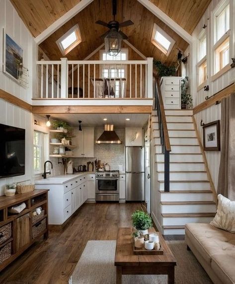 (6) Facebook Small House Living, Hut House, Narrow Lot House, Casa Loft, Shed To Tiny House, Tiny House Nation, Tiny House Layout, Tiny House Loft, Tiny House Inspiration