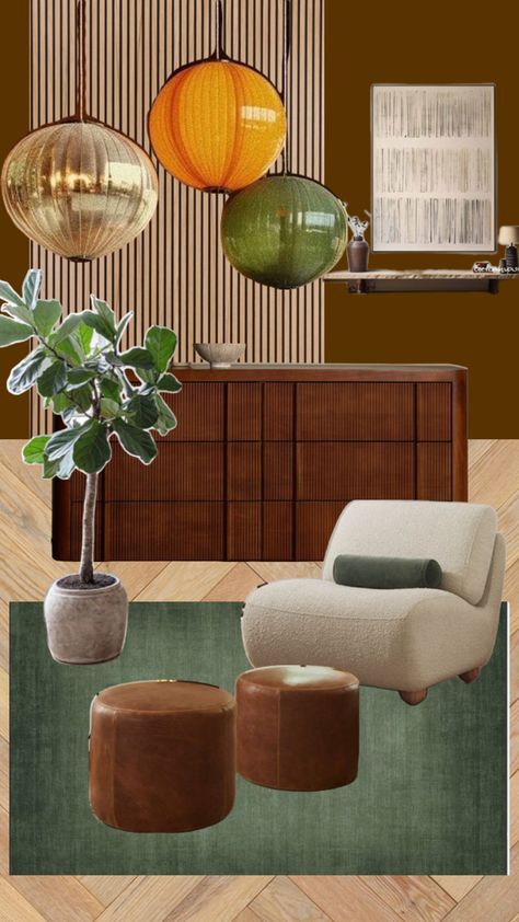 green and beige living room with organic shapes and textures Green And Beige Living Room, Red Living Room Decor, Beige Living Room, Moody Living Room, Retail Interior Design, Beige Living Rooms, Living Room Red, Retail Interior, Living Room Inspo