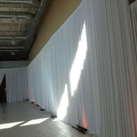 4x6m ice silk white color wedding drape curtain pleated wedding backdrop curtain drapery ivory stage backgroud decoration Wedding Backdrop Curtains, Small Private Wedding, Draping Wedding, Backdrop Curtains, Banquet Decorations, Wedding Backdrop Decorations, Pipe And Drape, Net Curtains, Drape Panel