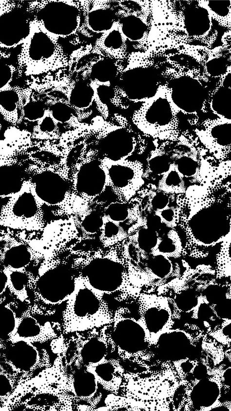 Skeletons Wallpaper Aesthetic, Horror Pattern, Skull Background, Bob Marley Painting, Optical Illusion Wallpaper, Pisces Tattoos, Cartoon Style Drawing, Skull Art Drawing, Skull Pictures