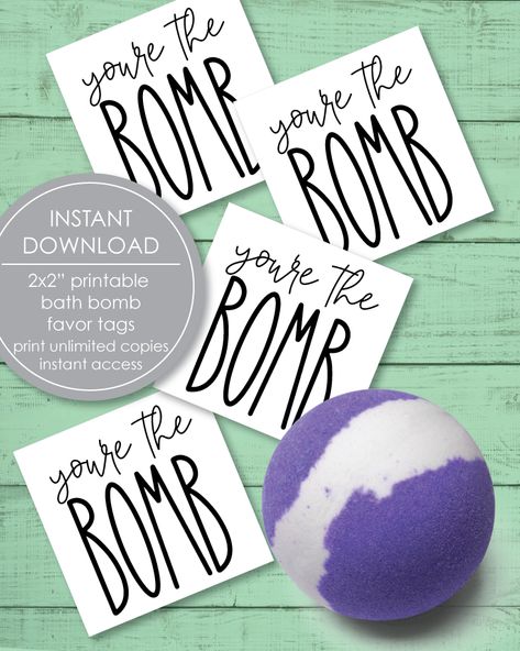 you're the bomb printable favor tags Baby Shower Hostess Gifts, You Are The Bomb, You're The Bomb, Shower Hostess Gifts, Youre The Bomb, Shower Prizes, Baby Shower Prizes, Printable Favor Tags