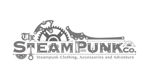 Steampunk Logo, Steampunk Font, Mechanical Engineering Design, Tv Design, Patent Art, Steampunk Clothing, Brand Board, Game Logo, Dressing Up