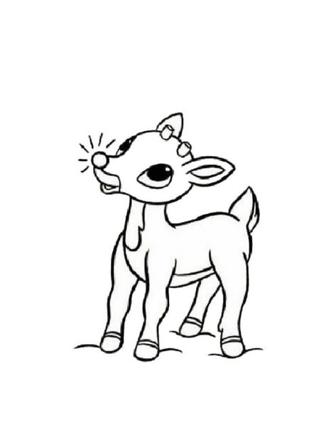 Reindeer Coloring Pages Printable Rudolph Coloring Pages, Reindeer Coloring Pages, Reindeer Printable, Reindeer Drawing, Deer Coloring Pages, Rudolph Red Nosed Reindeer, Cartoon Reindeer, Frozen Coloring Pages, Christmas Coloring Sheets