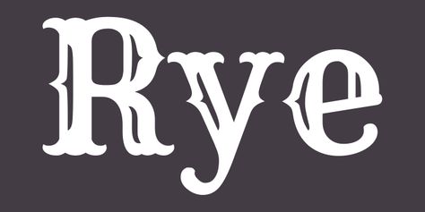 Rye Font Free by Nicole Fally » Font Squirrel. typeface, serif, country, western, display, headline, readable, kids, children. Western Lettering, Cowboy Font, Rustic Fonts, Readable Fonts, Font Guide, Western Font, Free Typeface, Create Quotes, Unique Postcards