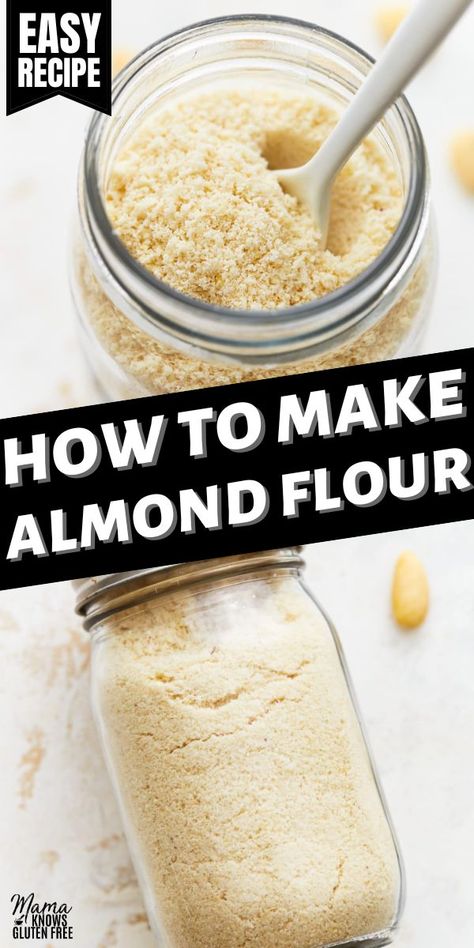 Make Almond Flour, Vegan Journey, Baking With Almond Flour, Paleo Baking, Almond Meal, Baking Basics, Paleo Recipes Easy, Almond Flour Recipes, Gluten Free Recipes Easy