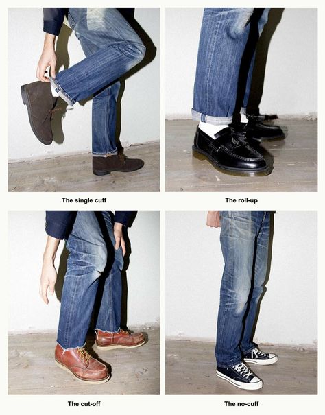 When it comes to cuffing (or not cuffing), there really are no rules. Folded, rolled, left unfolded, or even cropped, for that frayed hem. — How do you prefer your jeans? http://nj.to/2Ug Graphic Instagram, No Rules, Nudie Jeans, Cropped Jeans, Harem Pants, Cuff, Things To Come, Instagram Post, Instagram Posts