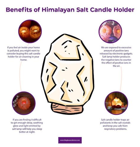 Himalayan salt candle holder is the new cool these days and for good reasons. These source of lighting are said to offer countless health benefits that transform everything from air quality to lighting. These salt candle holders are just what you need after a long stressful day as they provide a peaceful respite from the... Read More » The post Why use Himalayan salt candle holder appeared first on Working Mom Blog | Outside the Box Mom. Himalayan Salt Candle Holder, Himalayan Salt Candle, Himalayan Salt Benefits, Salt Candle Holder, Fall Candle Holders, Salt Candle, Massage Center, Salt Lamps, Himalayan Salt Lamp