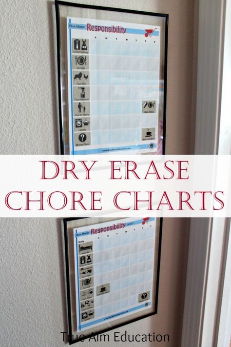 dry erase chore charts for young children Kids Chores, Homeschool Hacks, Chore Charts, Chore Chart Kids, Domestic Goddess, Chores For Kids, Charts For Kids, Christian Parenting, Chore Chart