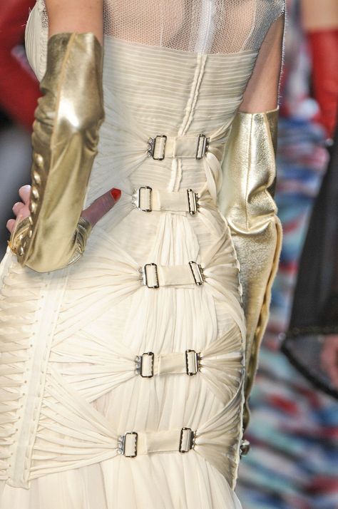 Fan Lacing: A Corset Love Letter | The Lingerie Addict Gaultier Dress, Jean Paul Gaultier Haute Couture, 2011 Runway, Lace Jeans, Paul Gaultier Spring, Hussein Chalayan, Camille Claudel, Adored Vintage, Straight Jacket