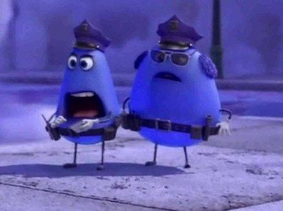 Flea from the Red Hot Chili Peppers is the voice behind Mind Worker Cop Jake. | 19 Super-Interesting Facts About Pixar's "Inside Out" Inside Out Party Ideas, Inside Out Costume, The Red Hot Chili Peppers, Cats Art Drawing, Disney Inside Out, Mindy Kaling, Inside Out 2, Disney Facts, Red Hot Chili Peppers