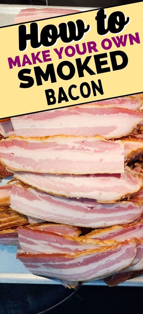 How to Make Your Own Smoked Bacon | Have a smoker or pellet grill? Did you know you can make your own bacon from pork belly? It is amazing! Wood Pellet Grill Recipes, Smoked Bacon Recipes, Pheasant Recipes, Pellet Smoker Recipes, Lamb Shank Recipe, Grilled Meat Recipes, Pork Belly Recipes, How To Make Bacon, Bacon On The Grill