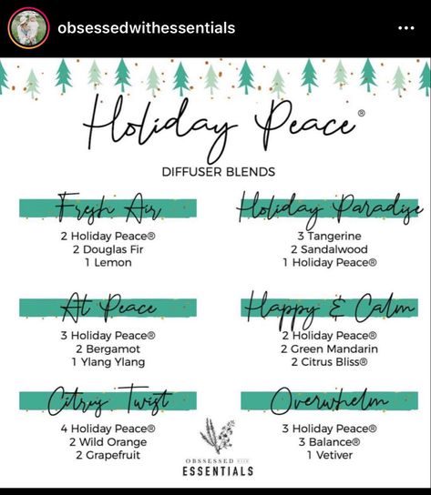 Doterra Holiday Diffuser Blends, Doterra Holiday Peace Diffuser Blends, Doterra Christmas Diffuser Blends, Holiday Peace Diffuser Blends, Peace Diffuser Blends, Holiday Peace Doterra, Essential Oil Christmas Blend, Christmas Aromatherapy, Christmas Diffuser Blends