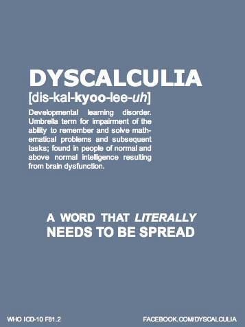 Dyscalculia Quotes, Dyscalculia Strategies, Neuro Diversity, Educational Diagnostician, Math Intervention Activities, Homeschool Portfolio, Learning Disorder, Dysgraphia, Learning Differences