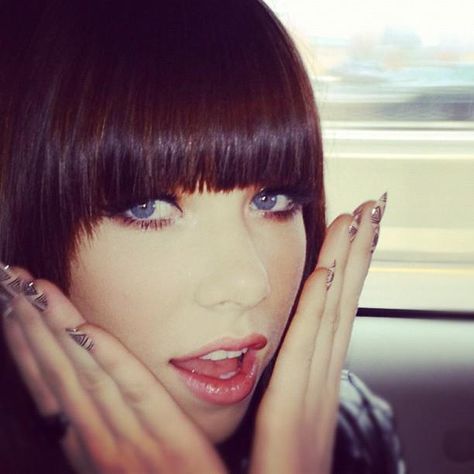 Carly Rae. Carly Rae Jepson, Lacquer Nails, Carly Rae Jepsen, Fav Celebrities, New Nail Designs, Disney Stars, Pop Artist, The Boy, Boy Scouts