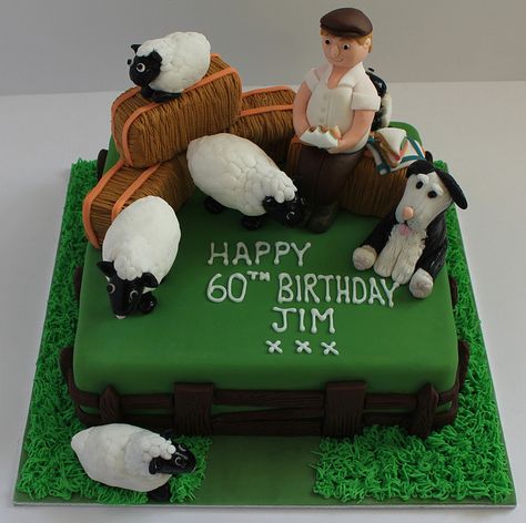 Farmer having a picnic birthday cake!! :-) by Pauls Creative Cakes, via Flickr Farmer Birthday Cake, Picnic Birthday Cake, Farmer Cake, Birthday Cake Beer, Toddler Birthday Party Themes, Farm Birthday Cakes, Sheep Cake, 80 Birthday Cake, Dad Birthday Cakes