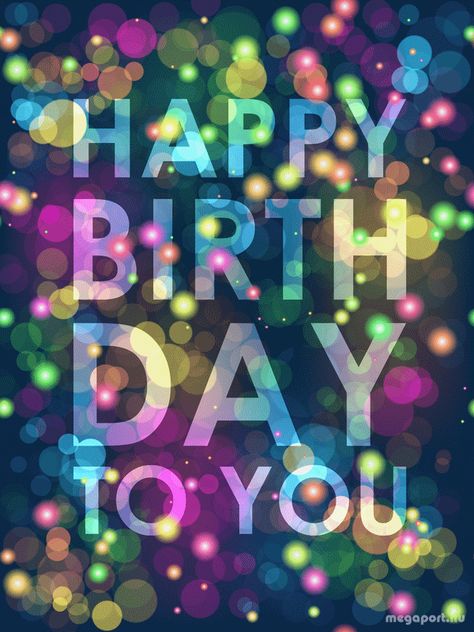 Colorful Magical Happy Gif Pictures, Photos, and Images for Facebook, Tumblr, Pinterest, and Twitter Birthday Wishes Gif, Happy Birthday Typography, Funny Guys, Birthday Wishes For Him, Birthday Greetings Friend, Happy Birthday Greetings Friends, Happy Gif, Happy Birthday Song, Happy Birthday Pictures