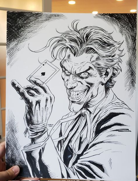 Dc Comics Drawings, Dc Comics Art Drawings, Jason Sketch, Comic Drawing Ideas, Joker Reference, The Joker Drawing, Joker Comic Art, Dc Drawings, Detailing Drawing