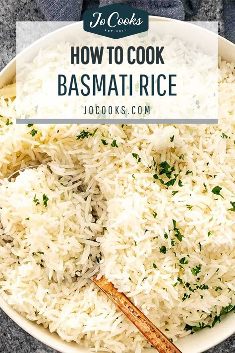 Balsamic Rice Recipes, Basmati Rice Recipes Mediterranean, Persian Rice Recipe Basmati, Baked Basmati Rice, Best Basmati Rice Recipe, Mediterranean Sides, Skills Everyone Should Know, Mediterranean Rice, Culinary Basics