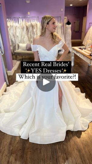 1.7K views · 128 reactions | Recent Real Brides’ YES Dresses✨Which is your favorite?!

#weddingdress #bridalgown #realbride #sayyestothedress #weddingdressshopping #2024bride #charleston #bride | Verità. A Bridal Boutique | Josiah Queen · My Promised Land Josiah Queen, Charleston Bride, Promised Land, Yes To The Dress, I Am A Queen, Wedding Dress Shopping, Real Brides, Bridal Boutique, Charleston