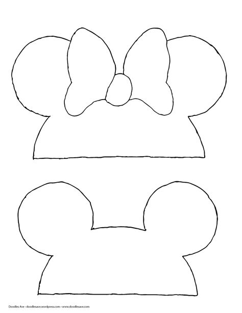 Disney Photo Booth Props, Mickey Photo Booth, Minnie Mouse Printables, Mickey Mouse Classroom, Mickey Mouse Crafts, Minnie Mouse Birthday Party Decorations, Diy Photo Booth Props, Mickey Mouse Silhouette, Mickey Silhouette