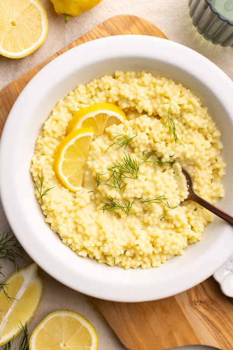 Lemon Pastina - The Bold Appetite Greek Lemon Soup, Crab Risotto, Pastina Recipes, Greek Grilled Chicken, Lemon Soup, Tomato Risotto, Artichoke Pasta, Lemon Pasta, Small Pasta