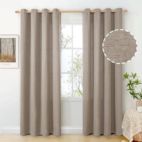 Drapes For Bedroom, Dining Room Light, Privacy Window, Window Privacy, Curtains For Living Room, Window Drapes, Linen Curtains, Dining Room Lighting, Curtains Living Room