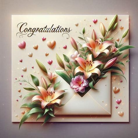 Congratulations Wallpaper, Congratulations Pictures, Congrats Quotes, Happy Birthday Flower Cake, Congratulations Images, Congratulations Quotes, Congratulations Flowers, Good Luck Wishes, Eid Photos