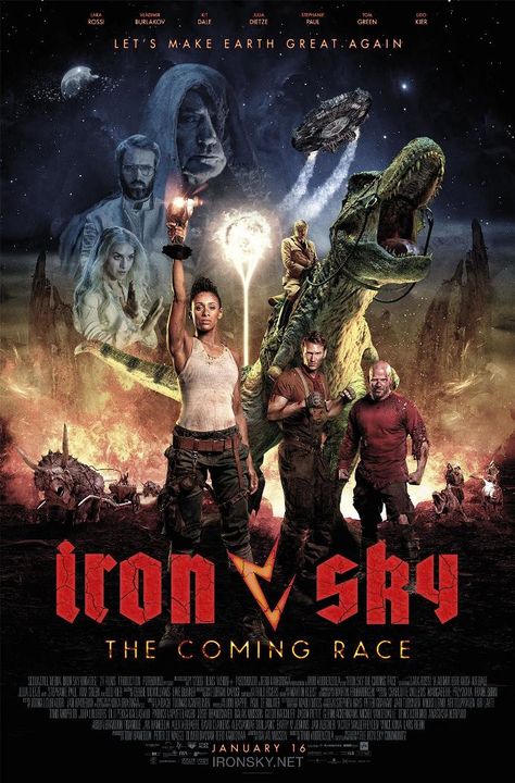 Iron Sky: The Coming Race Iron Sky, Rio 2, Tv Series Online, Michelle Rodriguez, Vin Diesel, Taking Over The World, B Movie, All Movies, Paul Green