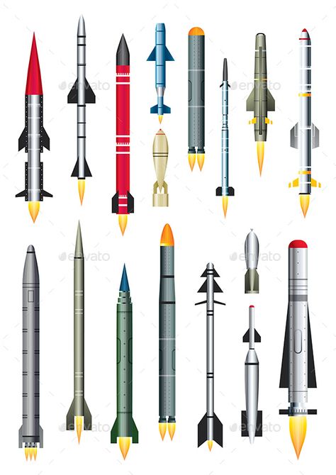 Missile Concept Art, Model Rocket Designs, Rocket Missles, Missile Tattoo, Missile Drawing, Icbm Missile, Military Rocket, Nuclear Missile, Model Rocketry