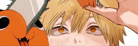 Denji Gif Banner, Denji Banner Discord, Denji Widget, Denji Header, Colorful Twitter Header, Anime Header Aesthetic, Denji Banner, Anime Banner Discord, Chainsaw Man Header