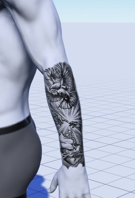 Tattoo Ideas For Men Forearm Half Sleeves, New Tattoo Designs, Bicep Tattoo, Red Ink Tattoos, Tattoo Design Book, Chicano Art, Forearm Tattoo Men, Arm Tattoos For Guys, Word Tattoos