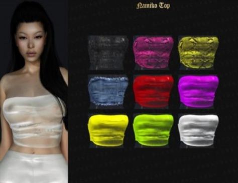 Sims 4 Sheer Top, Lava Dress, Sims Tops, Sims 4 Black Hair, Sims 4 Traits, Offline Games, Sims 4 Download, The Sims 4 Packs, Sims 4 Game Mods