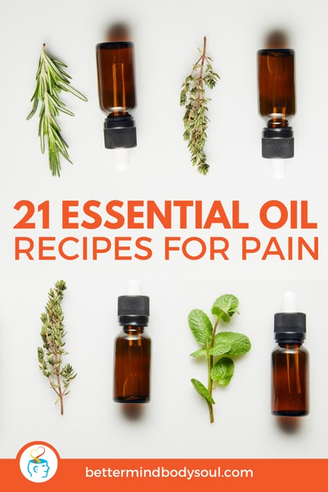 Essential oils can aid in the alleviation of pain through a variety of applications. Whether you suffer from a slight injury or a more chronic condition, there are many uses you may want to consider. #essentialoils #painreliever #pain #aromatherapy Essential Oils For Bulging Disc, Essential Oils For Pinched Nerve, Essential Oils For Infection On Skin, Essential Oil For Pain Relief, Essential Oils For Inflammation, Pain Relief Essential Oils, Nerve Pain Remedies, Essential Oil Roller Bottle Recipes, Essential Oils For Pain