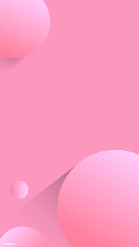 Round pink abstract background vector | free image by rawpixel.com Pink Abstract Wallpaper, Wallpaper Candy, Pink Abstract Background, Pink Wallpaper Backgrounds, Bubbles Wallpaper, Baby Wallpaper, Phone Wallpaper Design, Smartphone Wallpaper, Pink Wallpaper Iphone