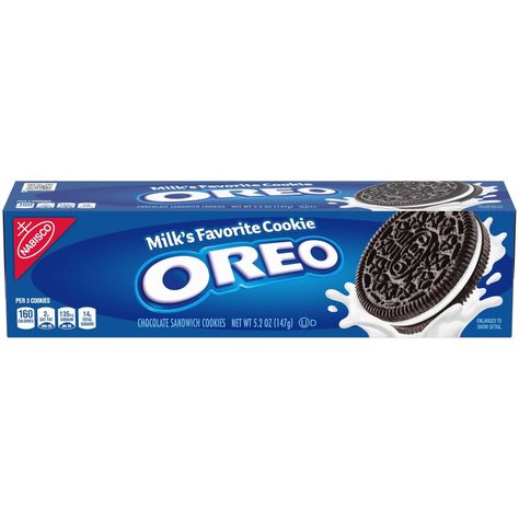 The Nabisco Oreo Chocolate Cream Sandwich Cookies make for a delicious snack option. These delicious chocolate cookie sandwiches with a creme filling are sure to be loved by kids and adults alike. Available in a bulk case of 12 packs, the Nabisco Oreo Chocolate Cream Sandwich Cookies are ideal for supermarkets, convenience stores, and vending machines. Oreo Sandwich, Creme Filling, Oreo Cream, Sandwich Cookie, Oreo Chocolate, Chocolate Sandwich Cookies, Chocolate Sandwich, Chocolate Wafers, Kosher Recipes