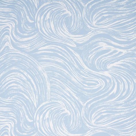 Shio's magnificent pattern evokes the curves of a wavy sea with sweeping, gestural brushstrokes that wash across this wallcovering's watery surface.  Sold as a 9-Yard minimum  Approximately 60.75 square feet  Horizontal Repeat: 27"(69cm)  Vertical Repeat: 27"(69cm)  Match: Half Drop  Care Instructions: Washable Schumacher Wallpaper, Neutral Wallpaper, Contemporary Wallpaper, Accent Wallpaper, Phone Themes, Wallpaper Samples, Pattern Names, Summer 2022, Joss And Main