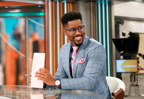 He's no stranger to morning viewers. Good Morning Football, Nate Burleson, Everything About Him, Gayle King, King Picture, Celebrity Biographies, Steve Harvey, Celebrity Kids, School Football