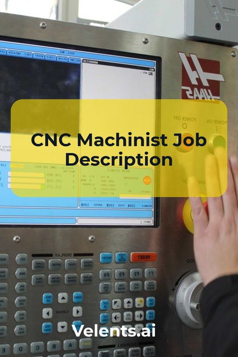 CNC Machinist Job Description template includes a detailed overview of the key requirements, duties, responsibilities, and skills for this role. It's optimized for posting on online job boards or careers pages and easy to customize this template for your company. Cnc Machinist, Job Description Template, Safety Procedures, Computer Skills, Hiring Process, Online Job, Job Board, Job Description, Interview Questions